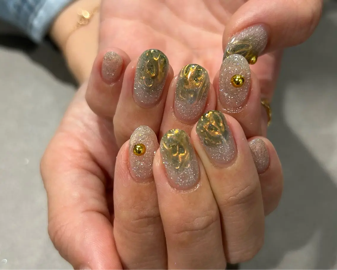 ネイル アートネイル ハンドネイル &robe Nana🫧のネイルデザイン