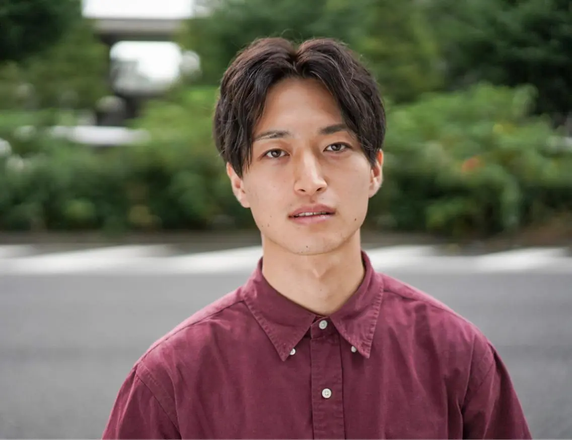 ミディアム 撮影モデル 新宿メンズNo.1 代表:中野拓也のヘアスタイル