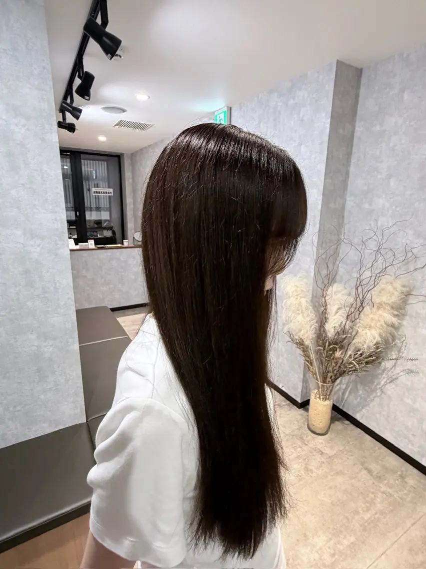 ロング ヘアカラー トリートメント カラーモデル募集/ KOHGAのヘアスタイル