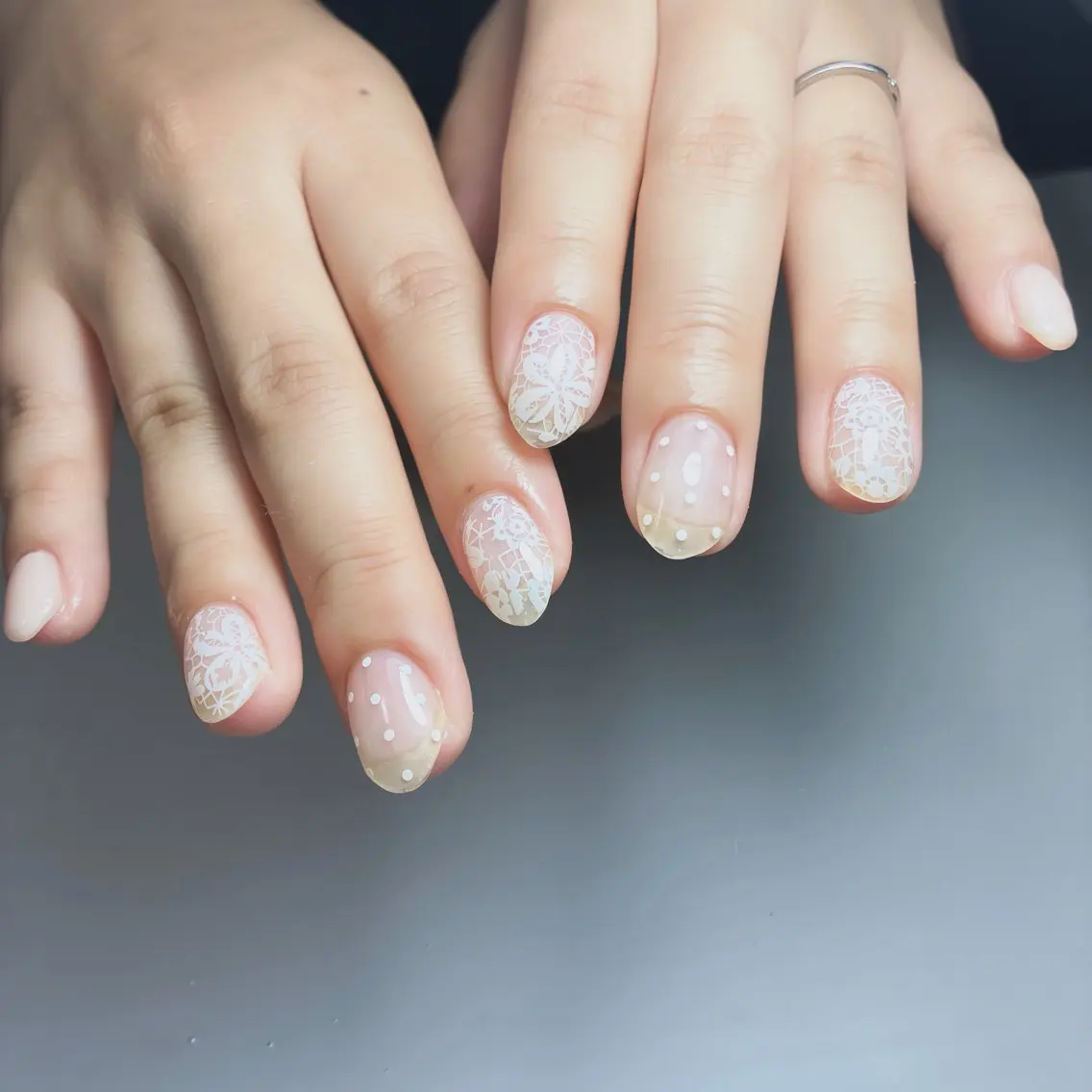 ネイル フットネイル マグネットネイル ニュアンスネイル シンプルネイル ブライダルネイル ハンドネイル nail salon anoneのネイルデザイン
