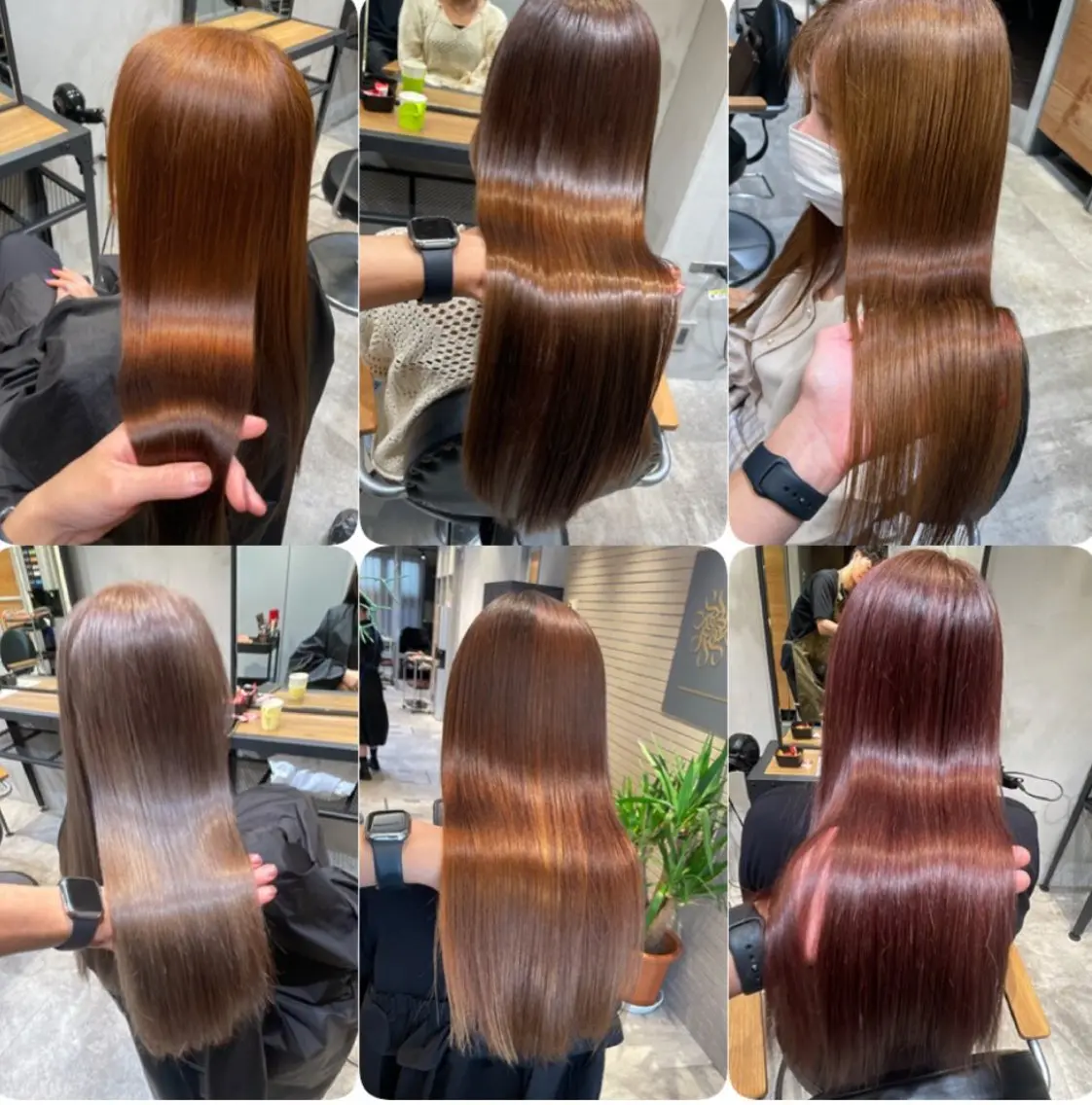 👑人気No1👑潤いサラ艶髪へ‼️似合わせカット＆艶カラー＆髪質改善カシミヤトリートメントの写真