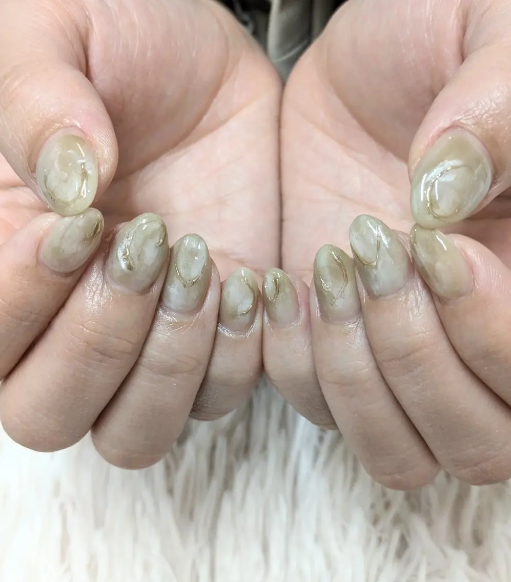 ネイル ハンドネイル 會田 瑠衣のネイルデザイン