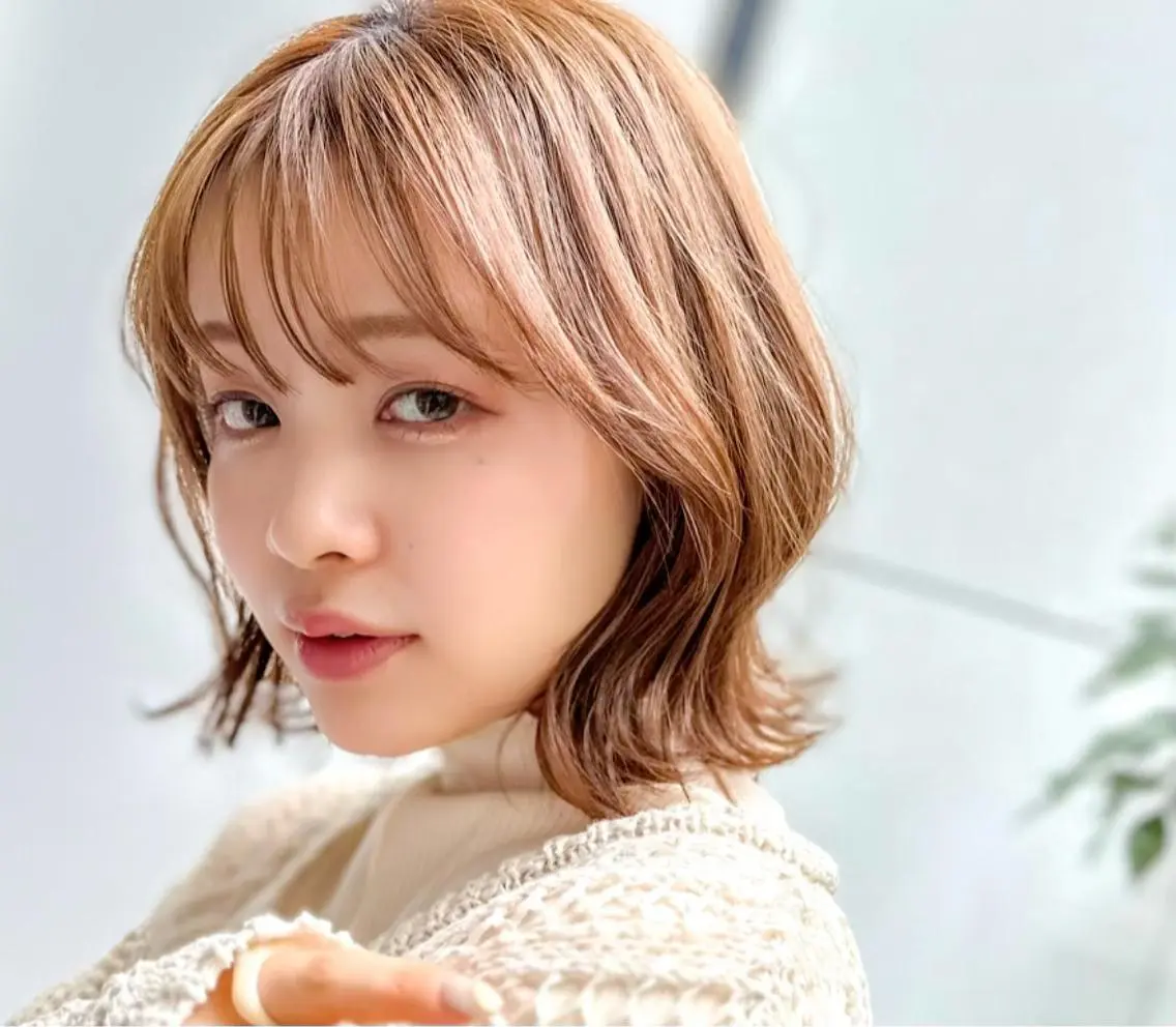 ショート カラー ボブ くびれヘア 表参道美容師 ぶんじのヘアスタイル