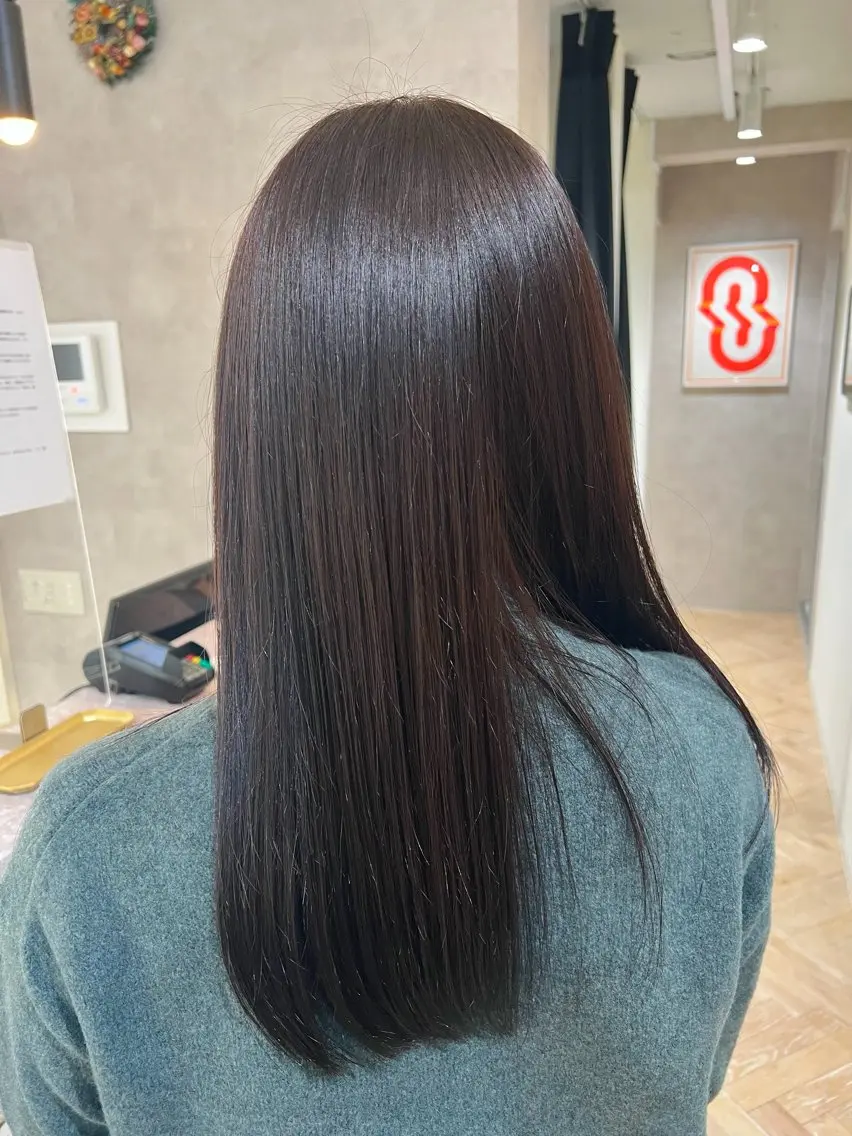 ロング カラー 透明感カラー 🩶透明感カラー/ harukaのヘアスタイル
