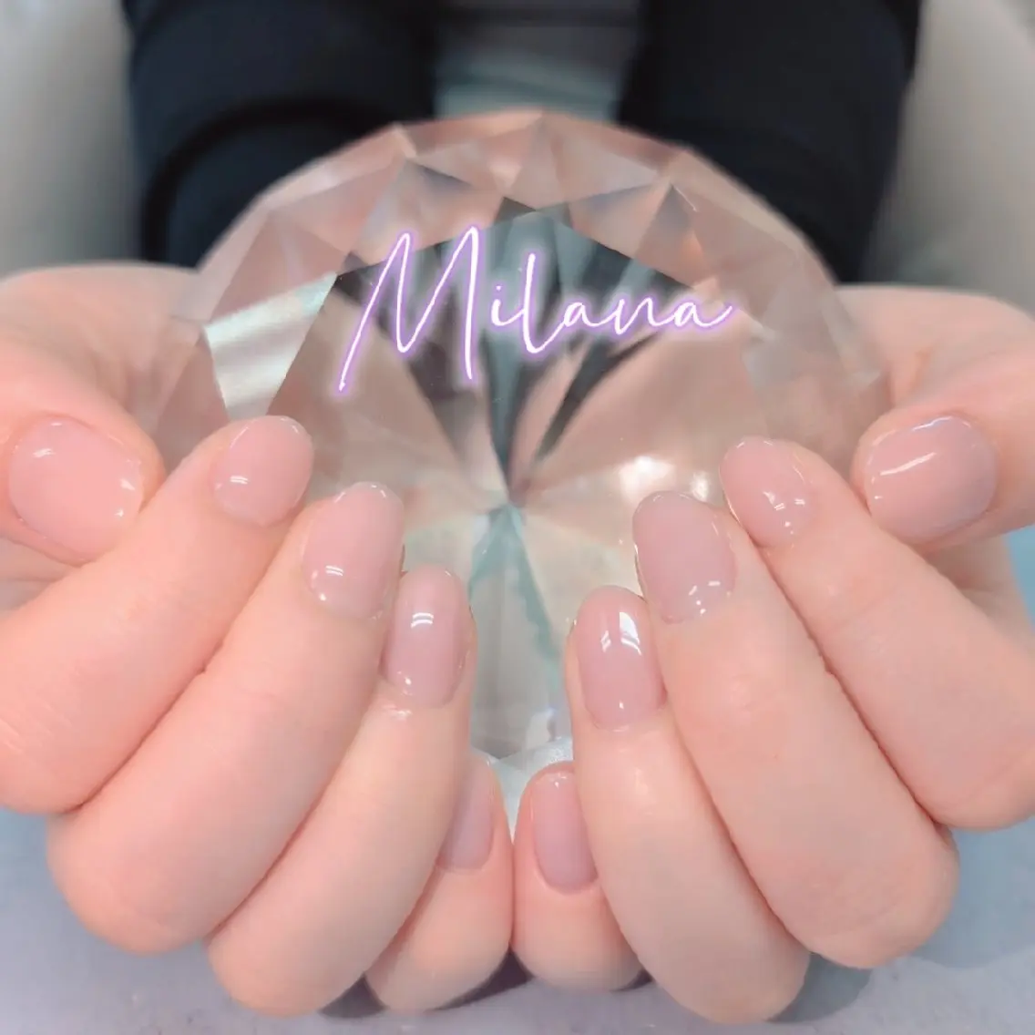 ネイル ワンカラーネイル ハンドネイル Milana 川瀬のネイルデザイン