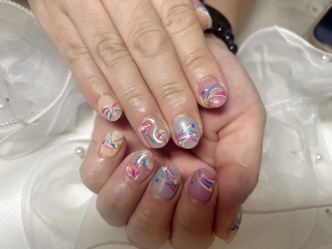ネイル ハンドネイル nail salon angeのネイルデザイン