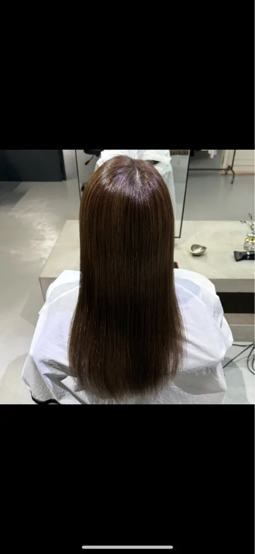 ロング カラー トリートメント トリートメント 石川りみ/ 透明感カラーのヘアスタイル