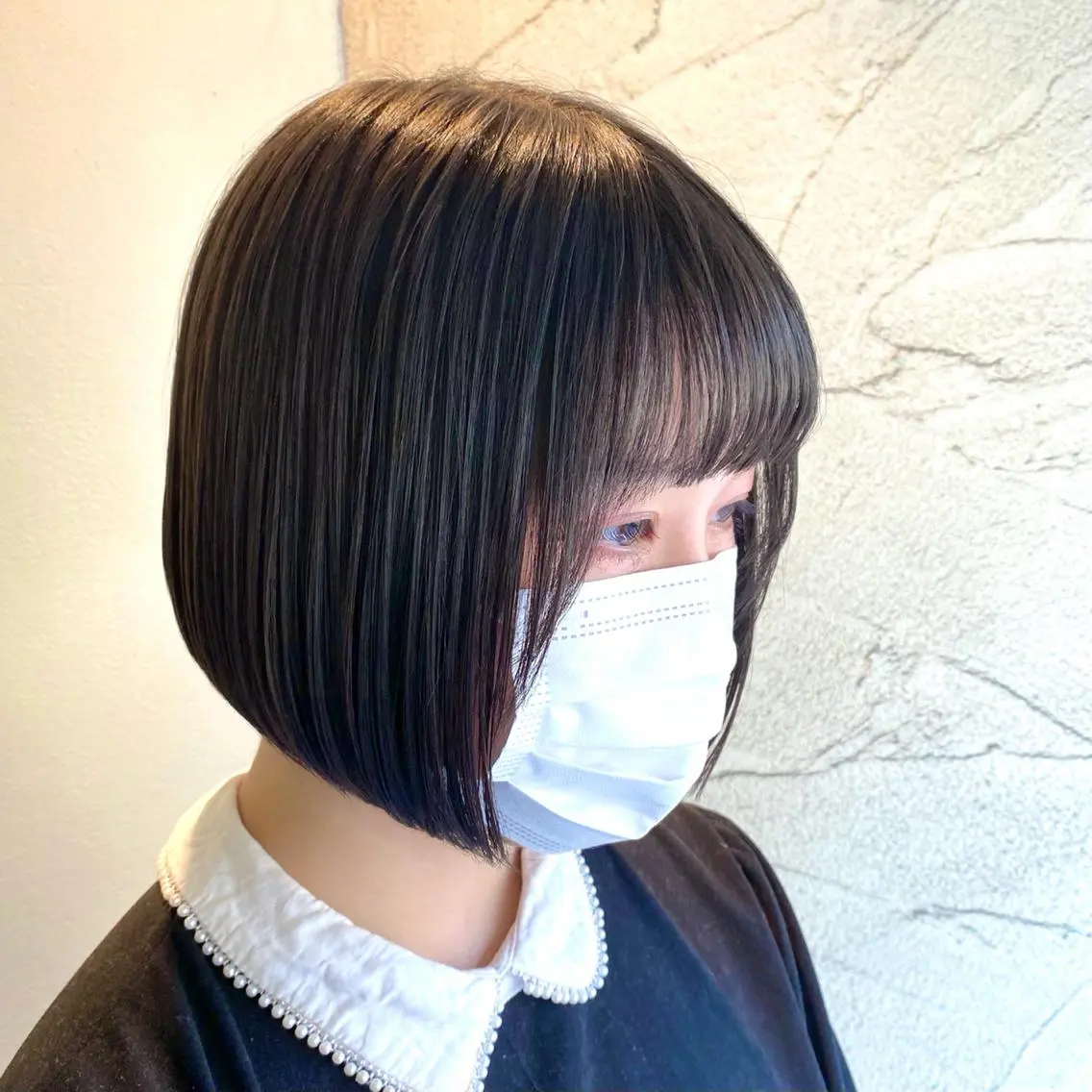 ミディアム カラー ヘアアレンジ ボブ ✨レディース✨ 今だけカット￥０大石のヘアスタイル