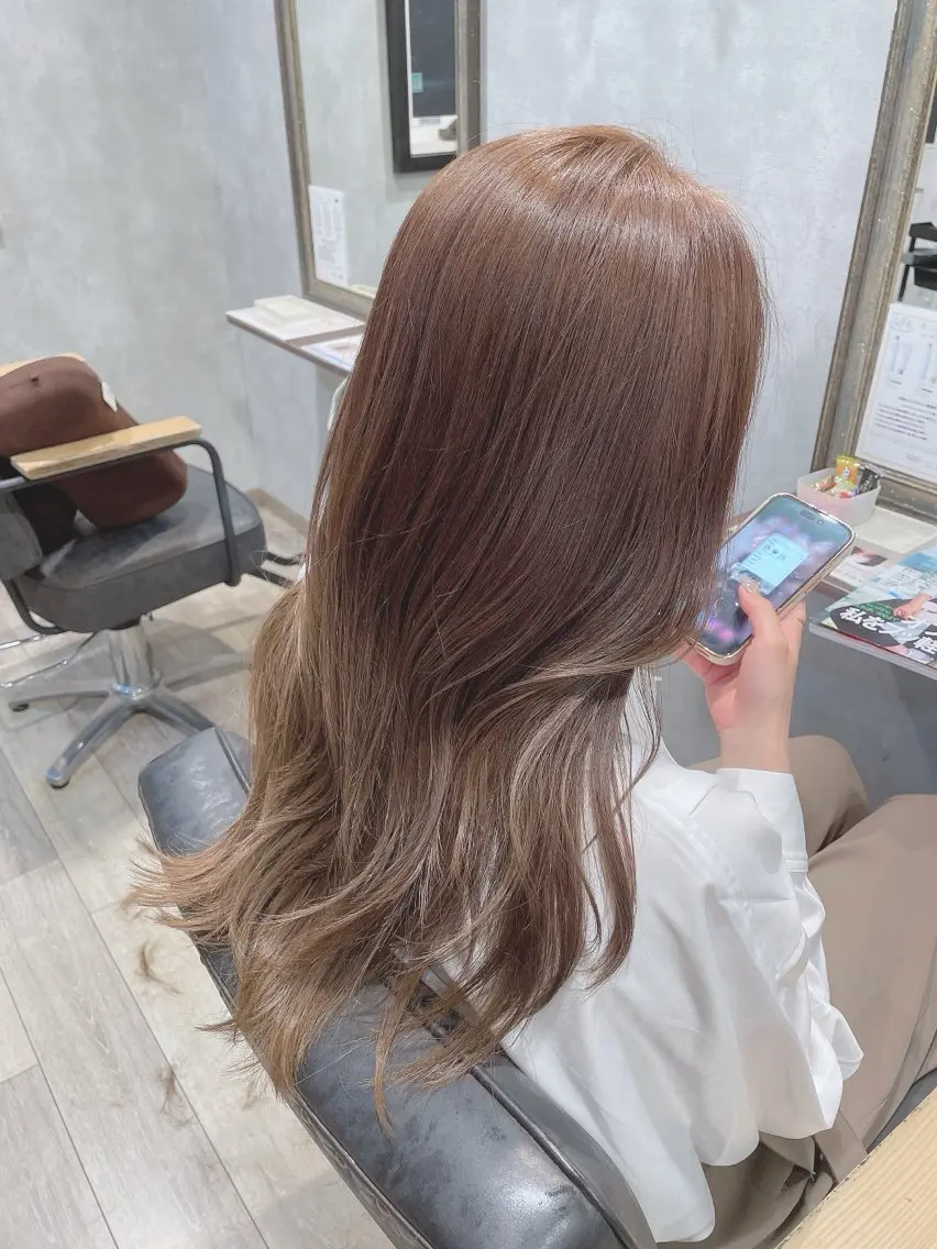 カラー カット ヘアカラー イシヅカ ココロのヘアスタイル