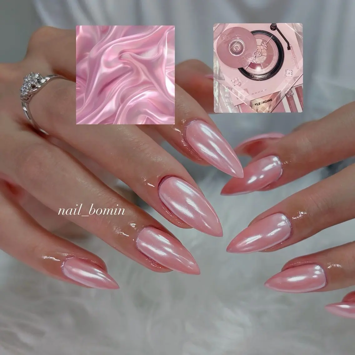 ネイル オーロラネイル SIAA Nail bominのネイルデザイン