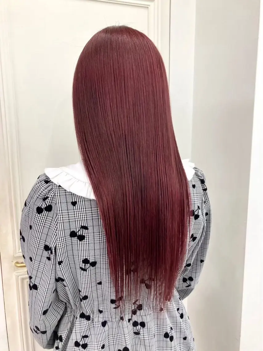 カラー Haruka🐈‍⬛ 暖色・艶カラーのヘアスタイル
