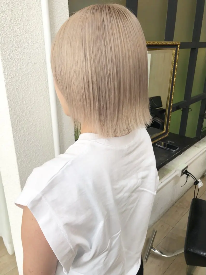 ショート ヘアカラー トリートメント Noe心斎橋 堀田 朋宏のヘアスタイル