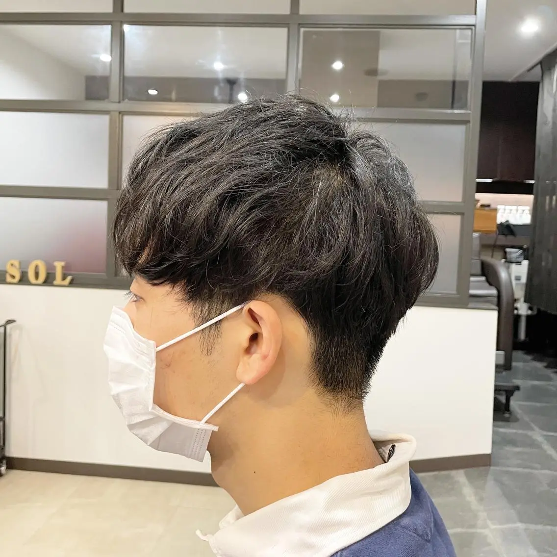 メンズ マッシュ SOL .✂︎ 松永李帆のヘアスタイル