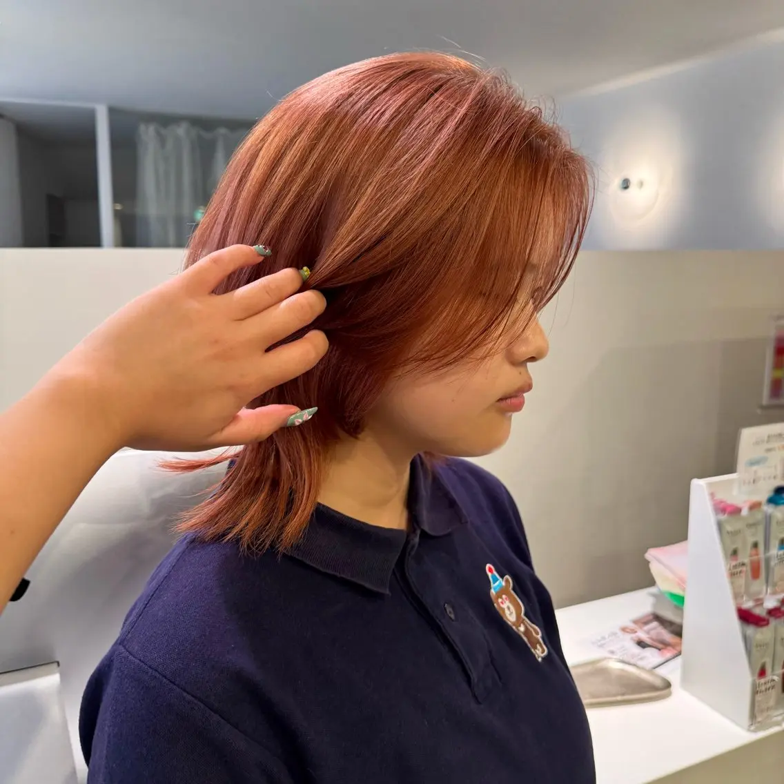 ショート ヘアカラー Cipre にちかのヘアスタイル