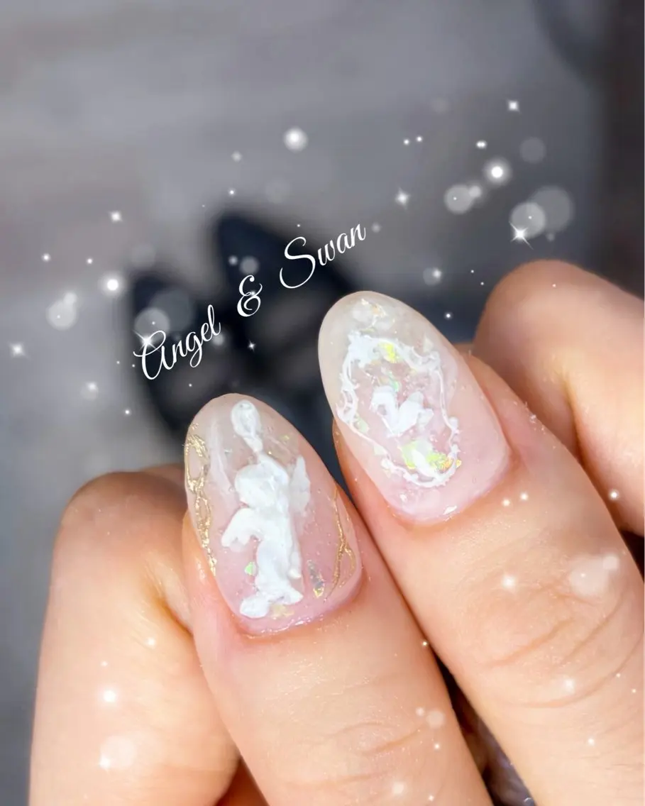ネイル ハンドネイル フットネイル ASA nail / アート☀︎ニュアンスのネイルデザイン