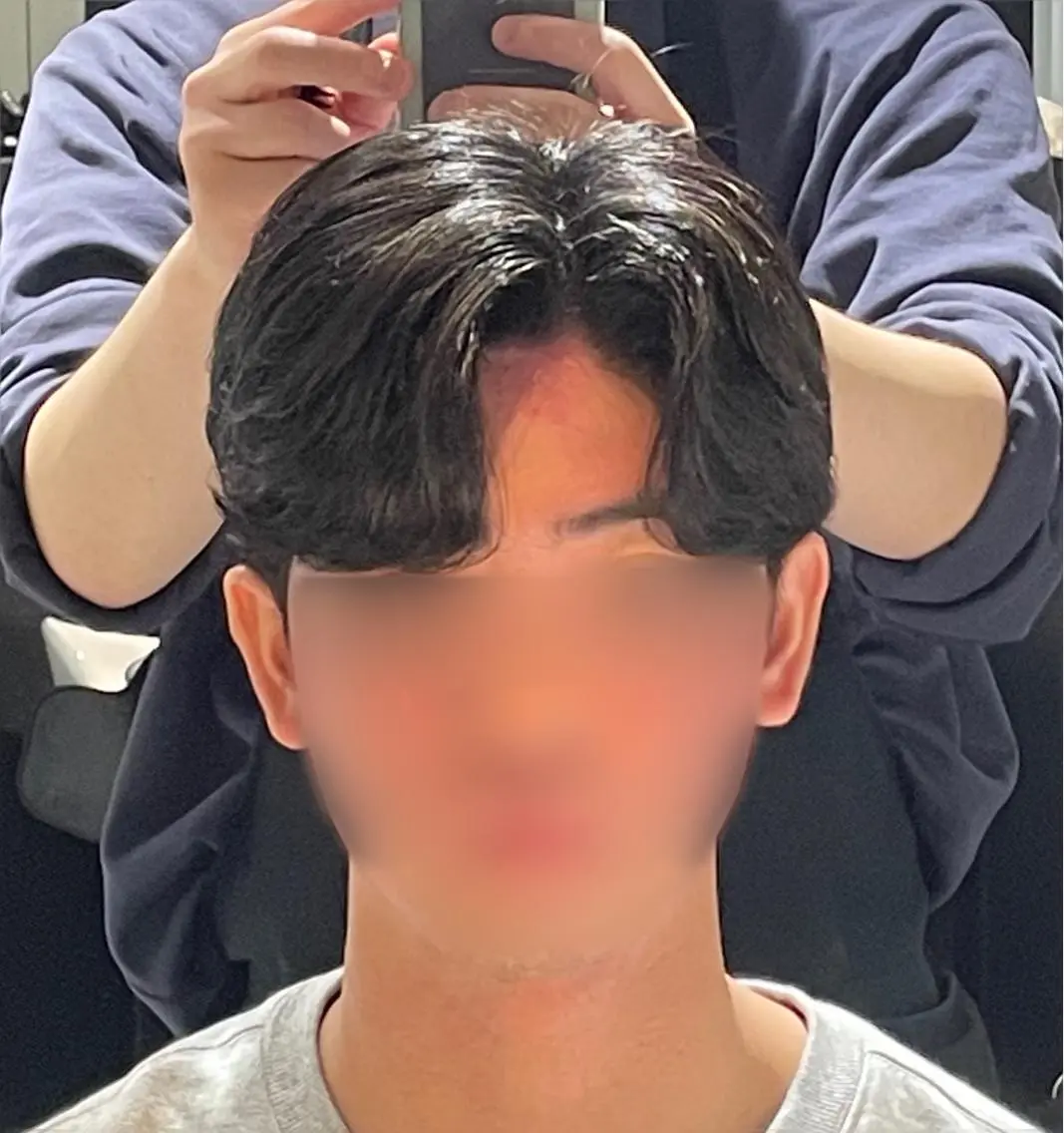 ショート メンズ カット パーマ key キーのヘアスタイル