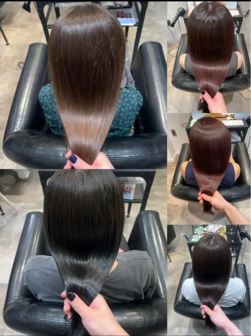 ミディアム ヘアカラー トリートメント ✨毛髪診断で絶対綺麗 ✨美髪艶髪専門✨高浪のヘアスタイル