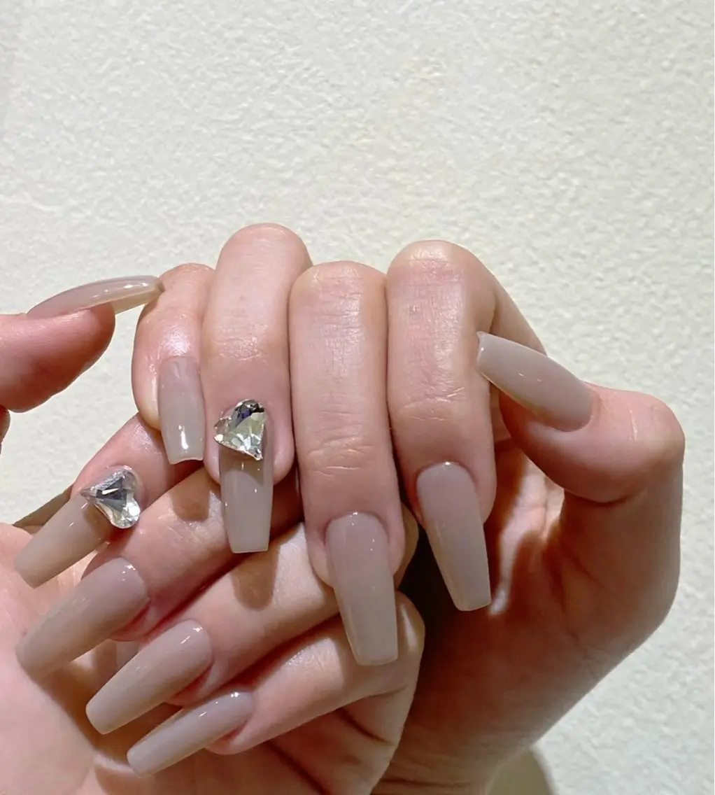 ネイル ワンカラーネイル BabyYouMi nailのネイルデザイン