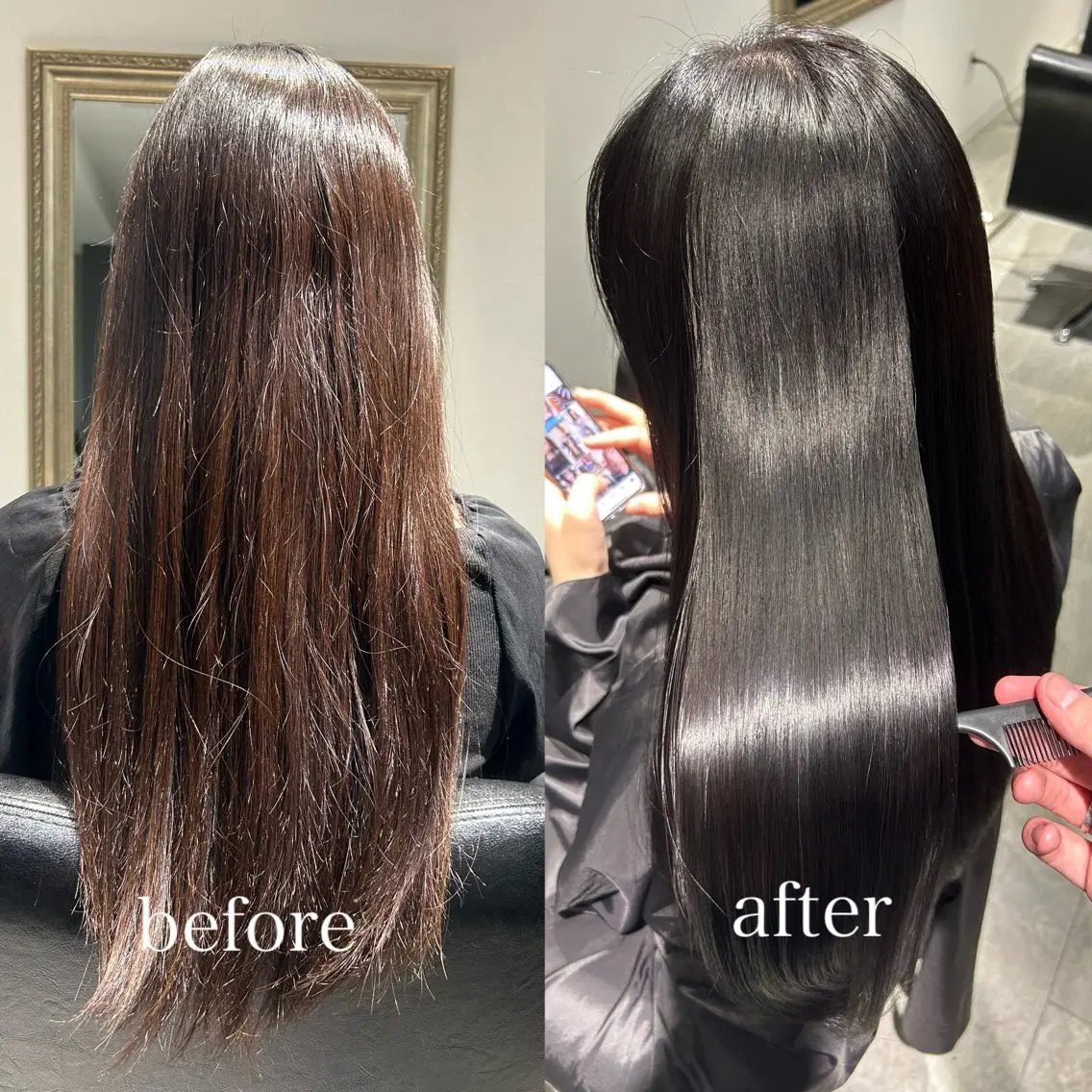 ロング カット ヘアカラー トリートメント 髪質改善特化🫧 梶川　歩哉のヘアスタイル