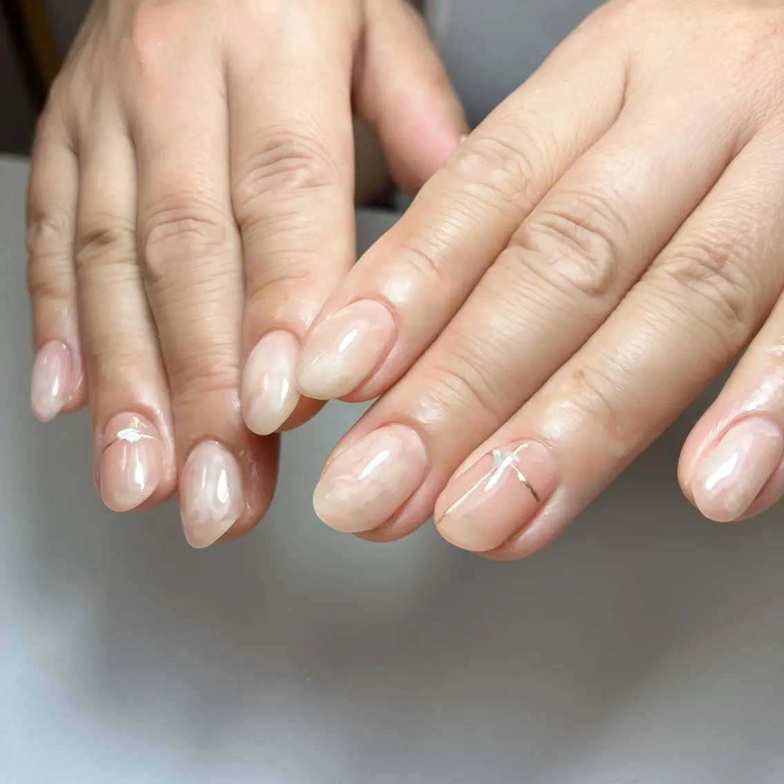 ネイル フットネイル ジェルネイル マグネットネイル ニュアンスネイル オフィスネイル ハンドネイル nail salon anoneのネイルデザイン