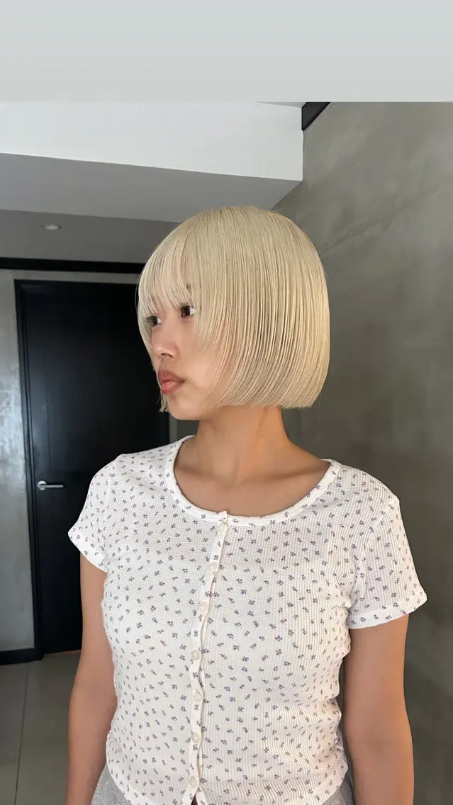 カラー カット ヘアカラー トリートメント タナカ カナ🫧のヘアスタイル