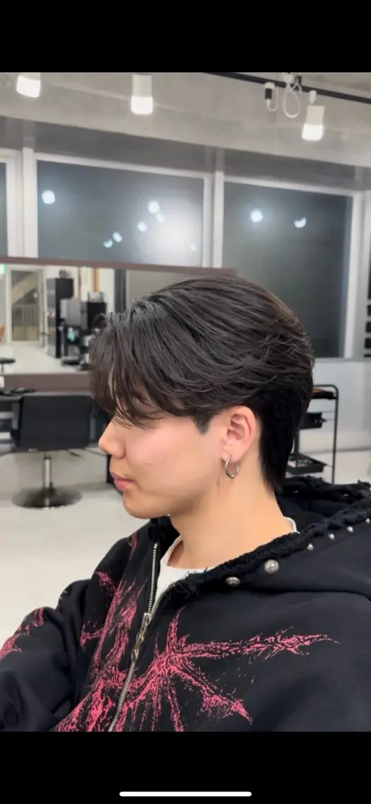 パーマ メンズ 下北沢メンズパーマ 特化園田　楓莉のヘアスタイル