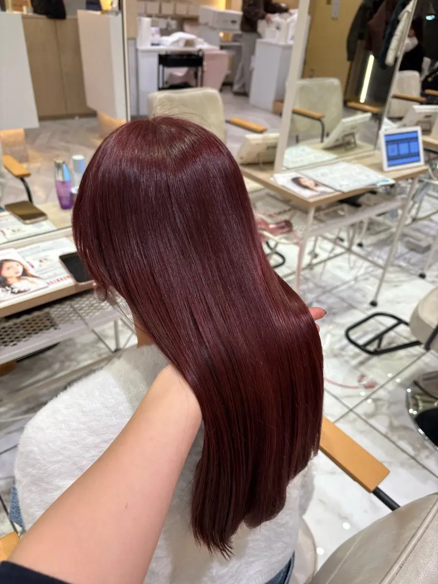 ロング ヘアカラー yurika🎀 透明感カラー🫧のヘアスタイル