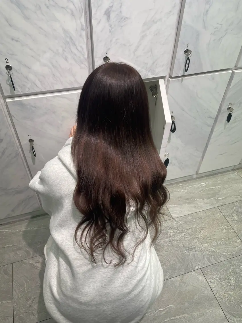 ロング カラー エクステ ヘアカラー エクステ ハイトーンカラーエク ステ🌺RENA🌺のヘアスタイル