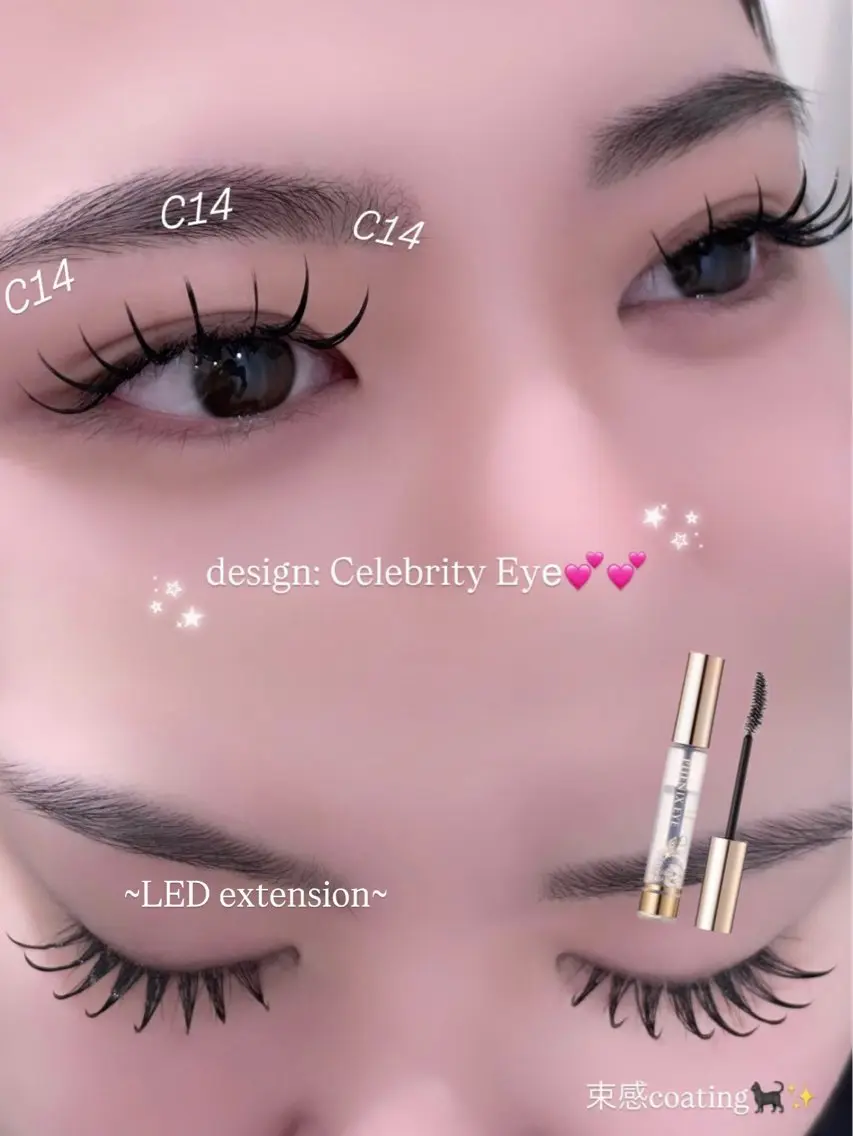 マツエク・マツパ マツエク CHIKA 👀💕のマツエク・マツパデザイン