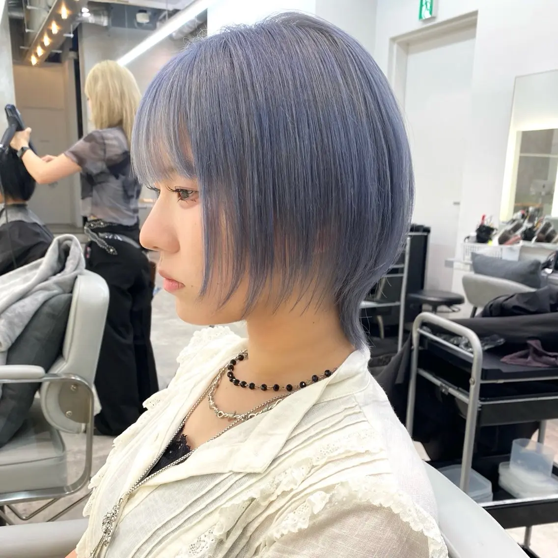 ショート ウルフカット カット ヘアカラー ウルフカット /ブリーチayamiのヘアスタイル