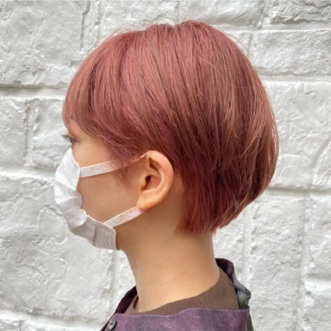 ショート ヘアカラー トリートメント 柳(ユウ)/表参道 ✨️モデル募集中✨️のヘアスタイル