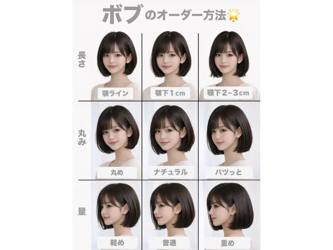 ミディアム カラー ボブ 似合わせボブ🎀🫧 千葉 優希のヘアスタイル