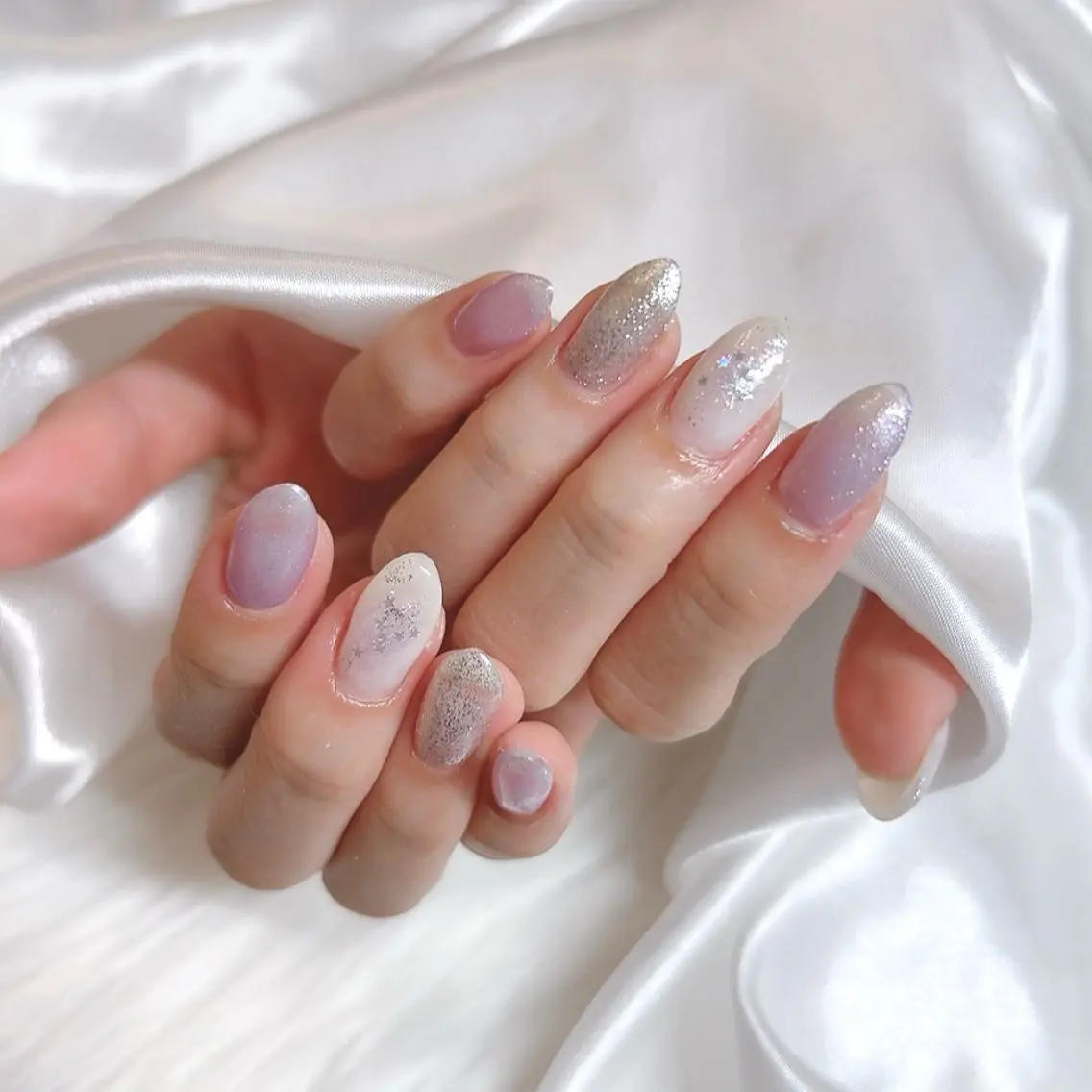 🎀持ち込み、オーダーデザイン🎀シンプルデザイン、パーツ込(画像などがある方は前日までに画像をお送りください)の写真