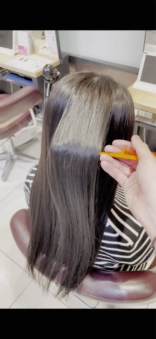 ロング ヘアカラー トリートメント 🌿似合わせ艶カラー DAIGOのヘアスタイル