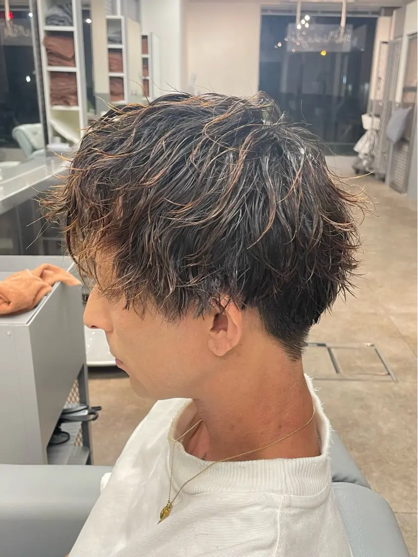 パーマ メンズ メンズパーマ メンズツイストパーマ ツイストパーマ メンズ特化美容師 ⭐️ヤマモトのヘアスタイル