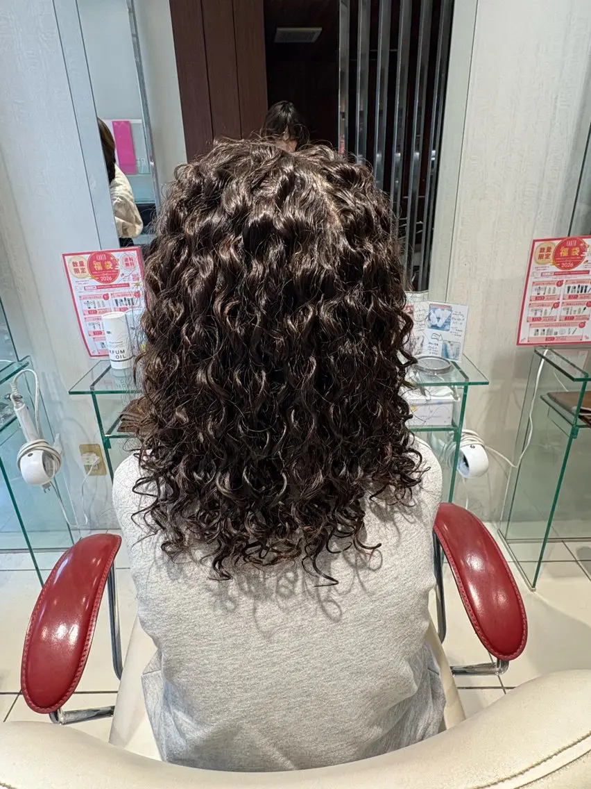 パーマ キッズ スパイラルパーマ ヨウコ YOKOのヘアスタイル