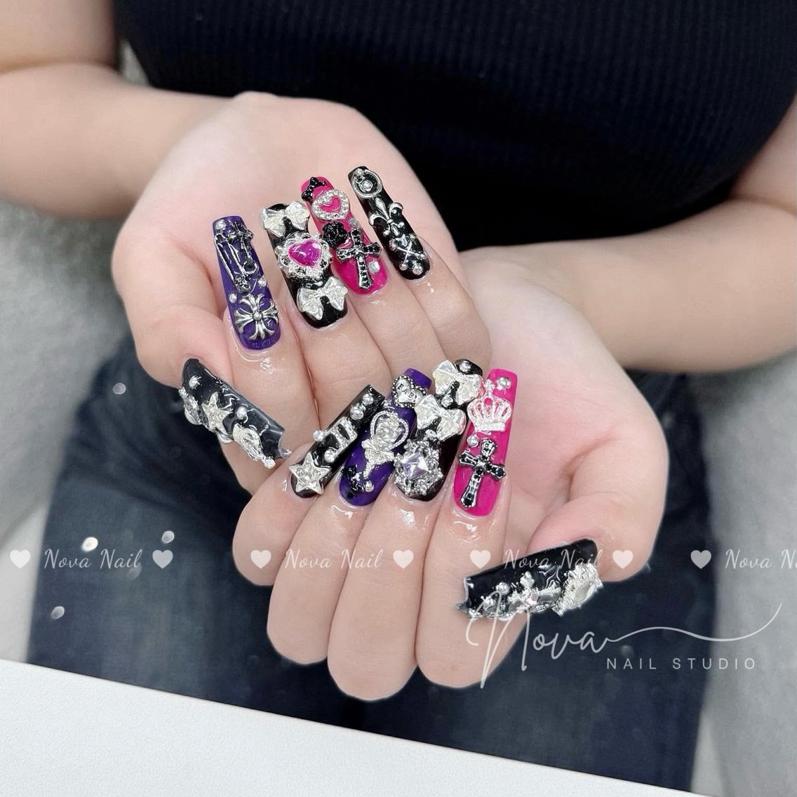 ネイル ハンドネイル ハンドケア Kitty Nail Novaのネイルデザイン