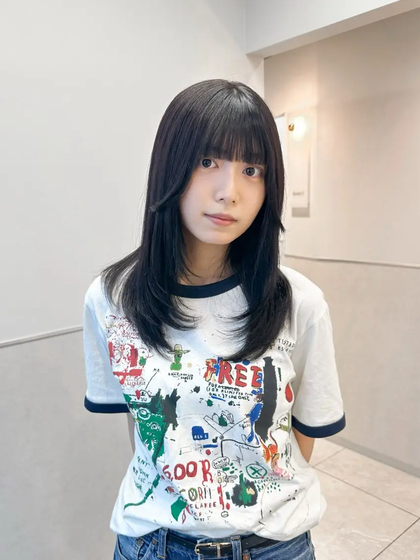 セミロング ヘアカラー ⭐️縮毛矯正特化 /SHOYAのヘアスタイル
