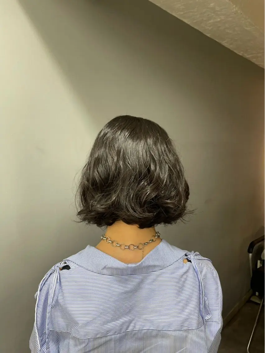 ショート パーマ ヘンリエッタ自由ヶ丘 けんとのヘアスタイル