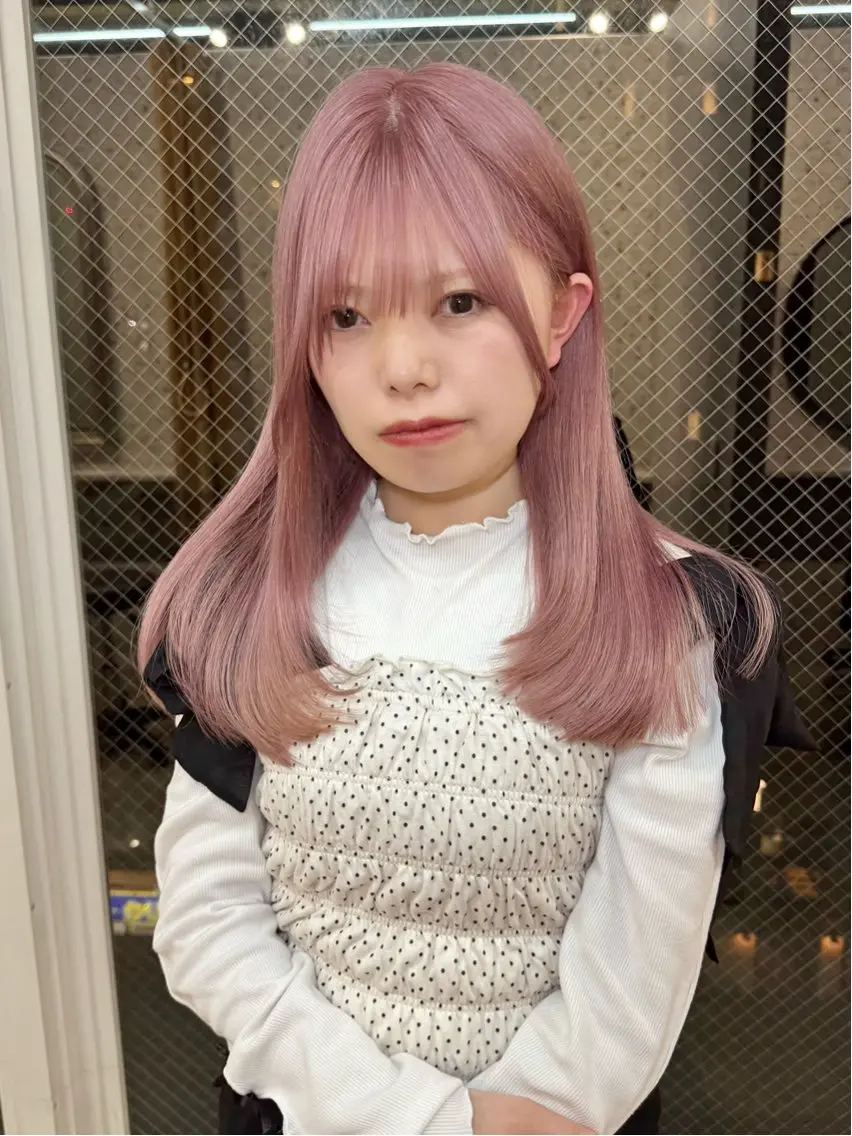 ロング カラー バレイヤージュ ブリーチ ケアブリーチ ハイライトカラー インナーカラー ヘアカラー lani ブリーチ /ダブルカラーのヘアスタイル