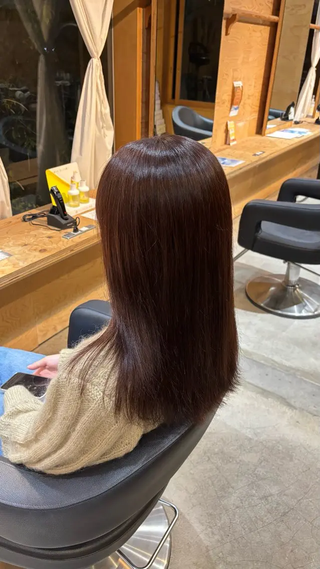 カラー ブラウンカラー Miyazaki Kaedeのヘアスタイル