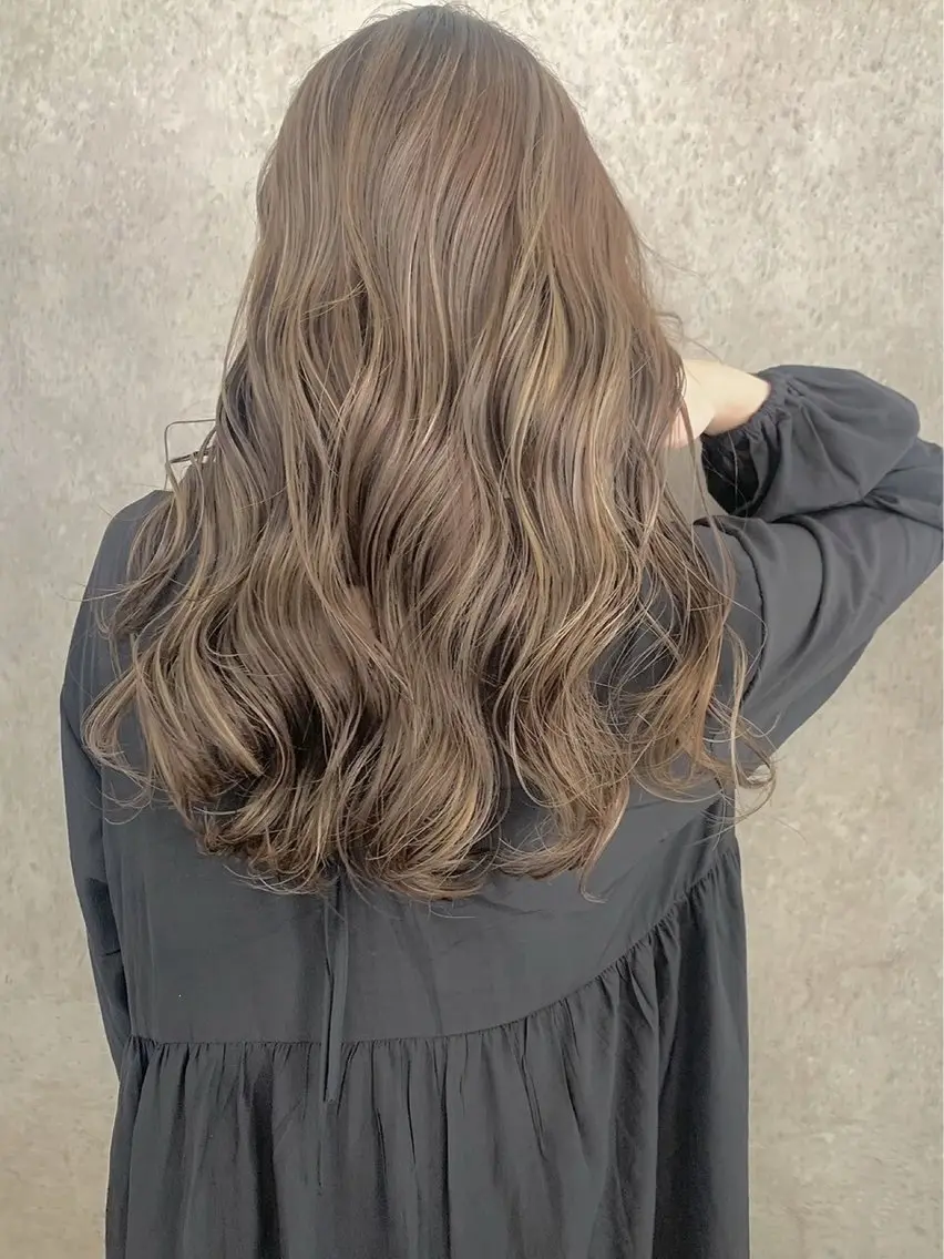 ロング カラー ヘアカラー 似合わせ×ハイトーン ブリーチカラー/大雅のヘアスタイル