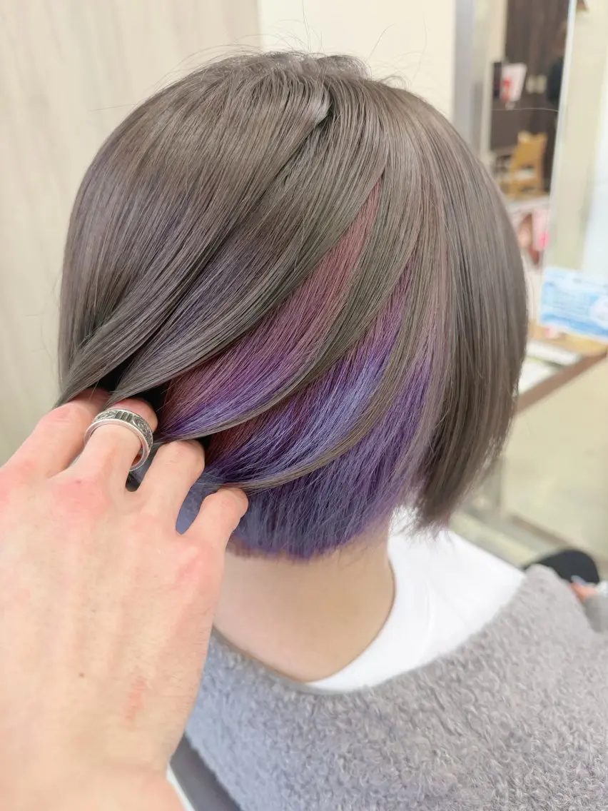 ショート カット ヘアカラー wil西宮レイヤー 西村徹のヘアスタイル