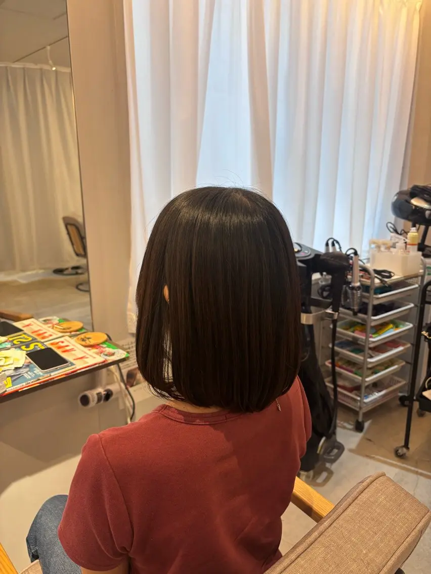 ショート 真鍋 月音のヘアスタイル
