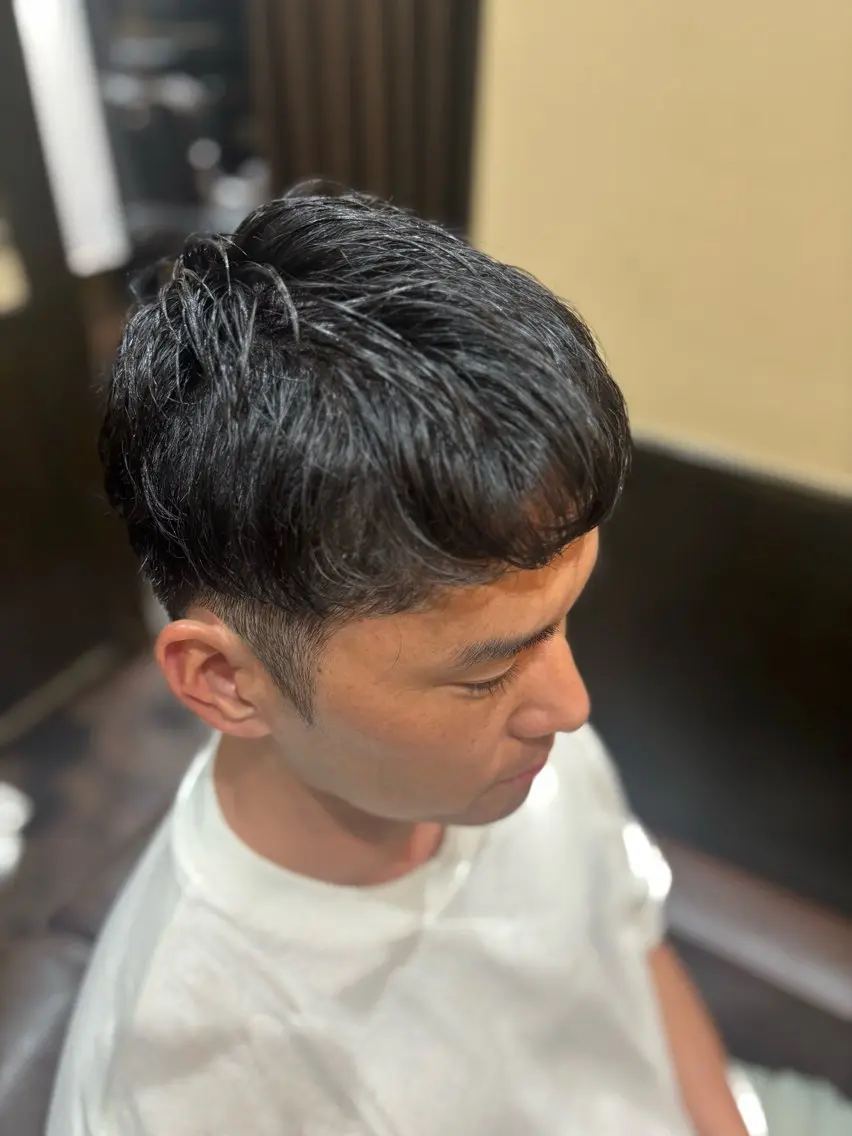 メンズ ビジネス フェードカット スキンフェード 刈り上げ ⠀ まりんのヘアスタイル