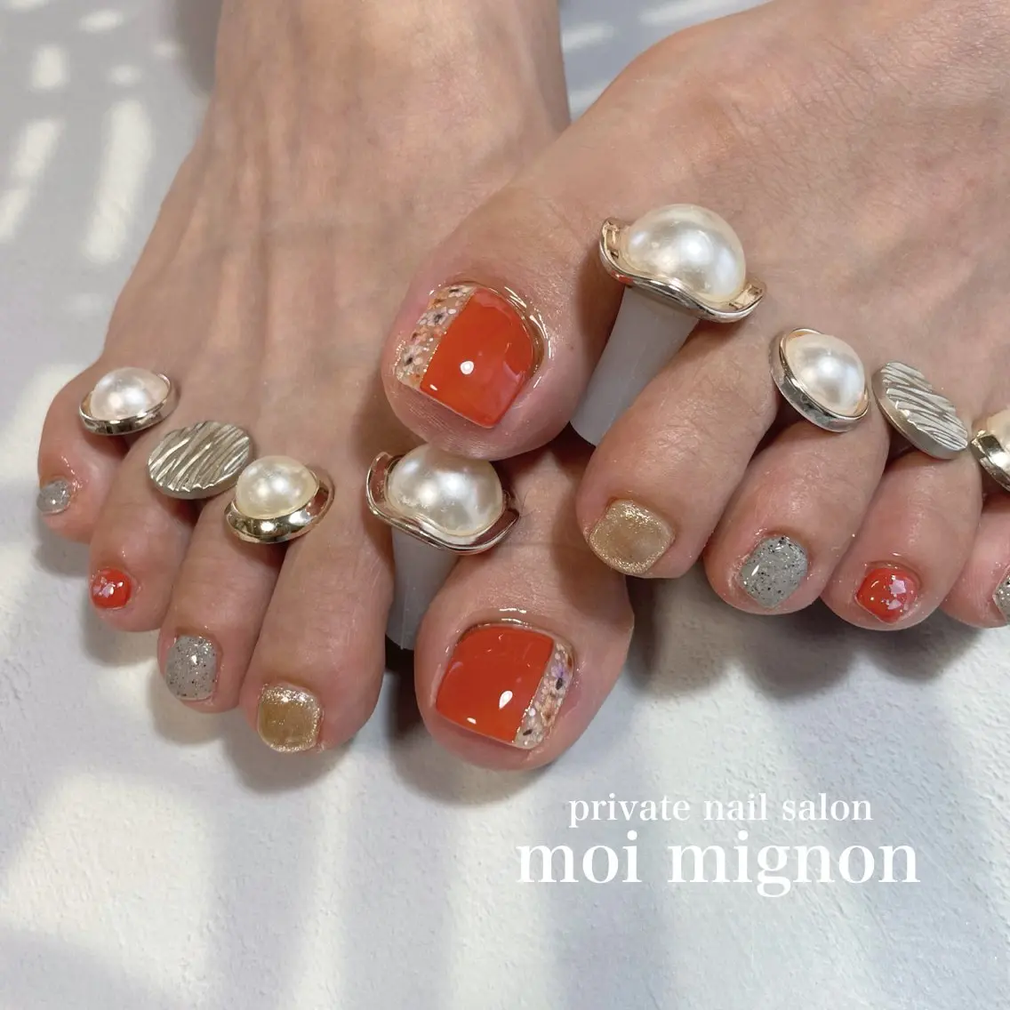 ネイル フットネイル nailist Aki♡のネイルデザイン