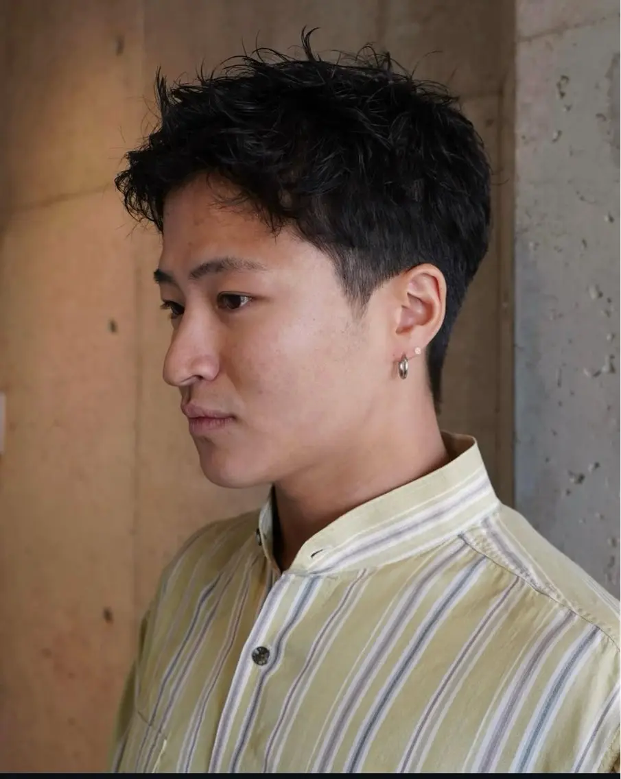 ショート キッズ ショートヘア ✨髪質改善縮毛矯正✨ 二上裕太のヘアスタイル