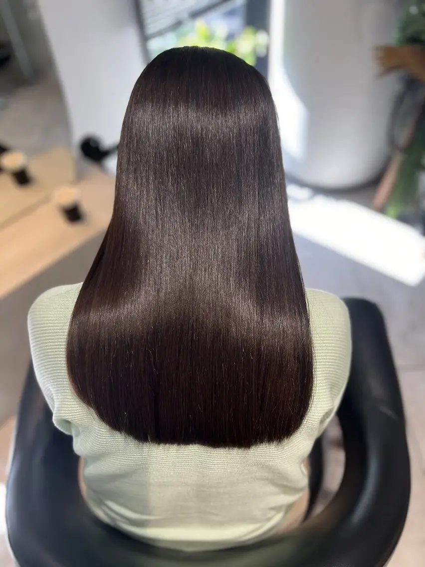 ロング 縮毛矯正 トリートメント 美髪矯正🫧艶髪特化 🫧関口太郎のヘアスタイル