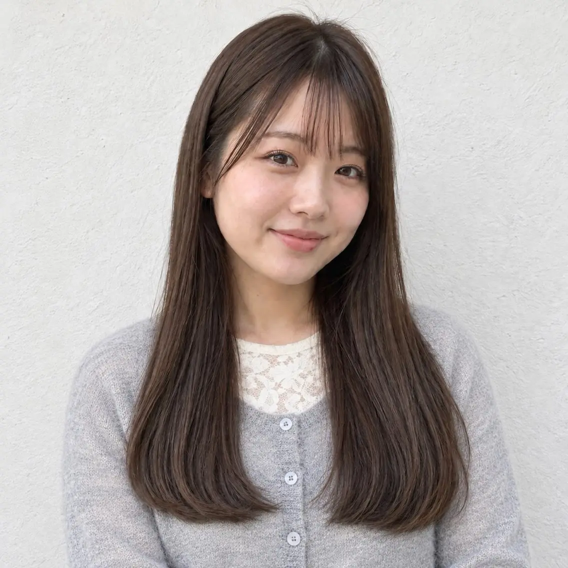 ロング カラー 透明感カラー ロング カット ヘアカラー トリートメント 銀座/モテ🤍垢抜け レイヤー/あさみのヘアスタイル