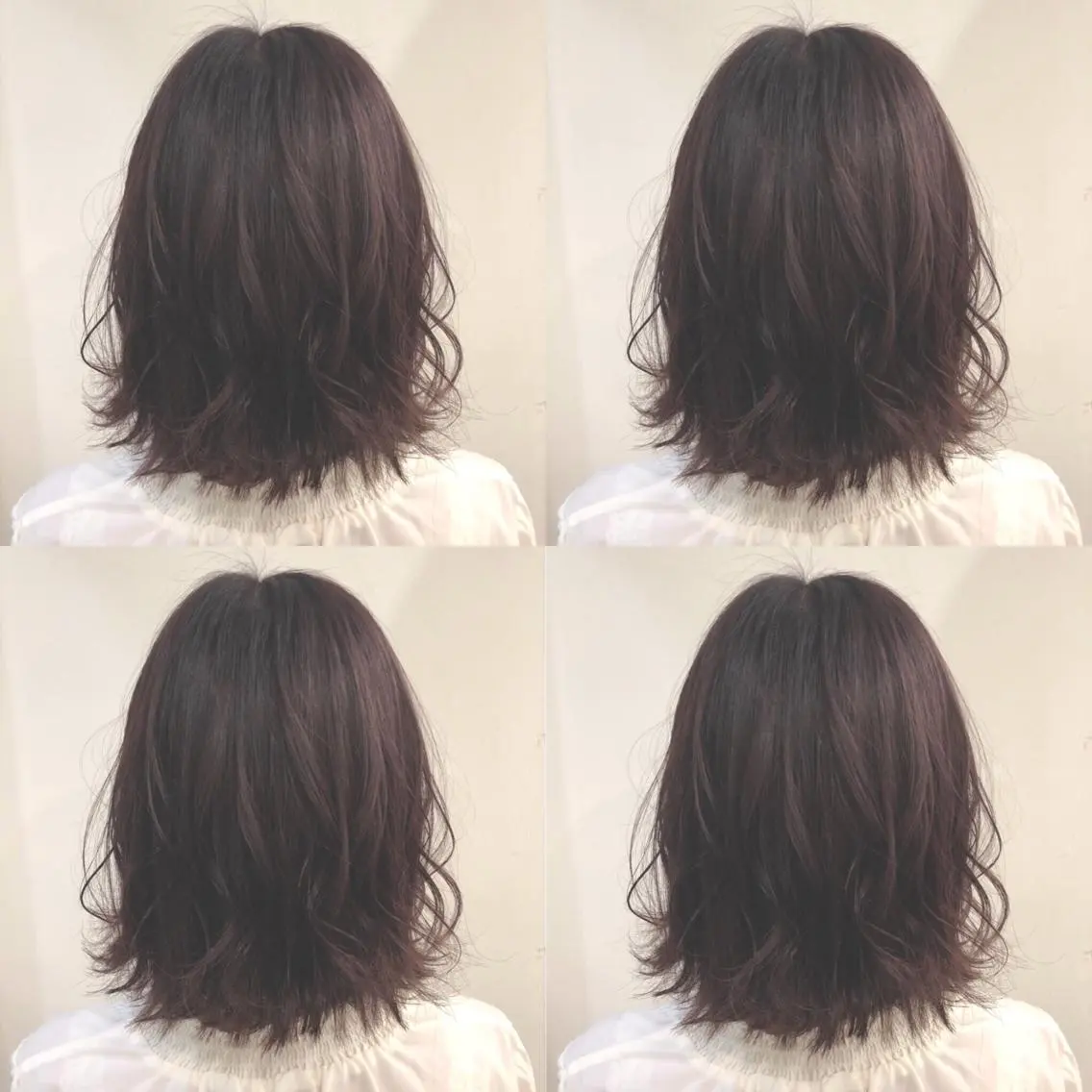 ミディアム カラー カシス 🌷MAYU 🌷のヘアスタイル
